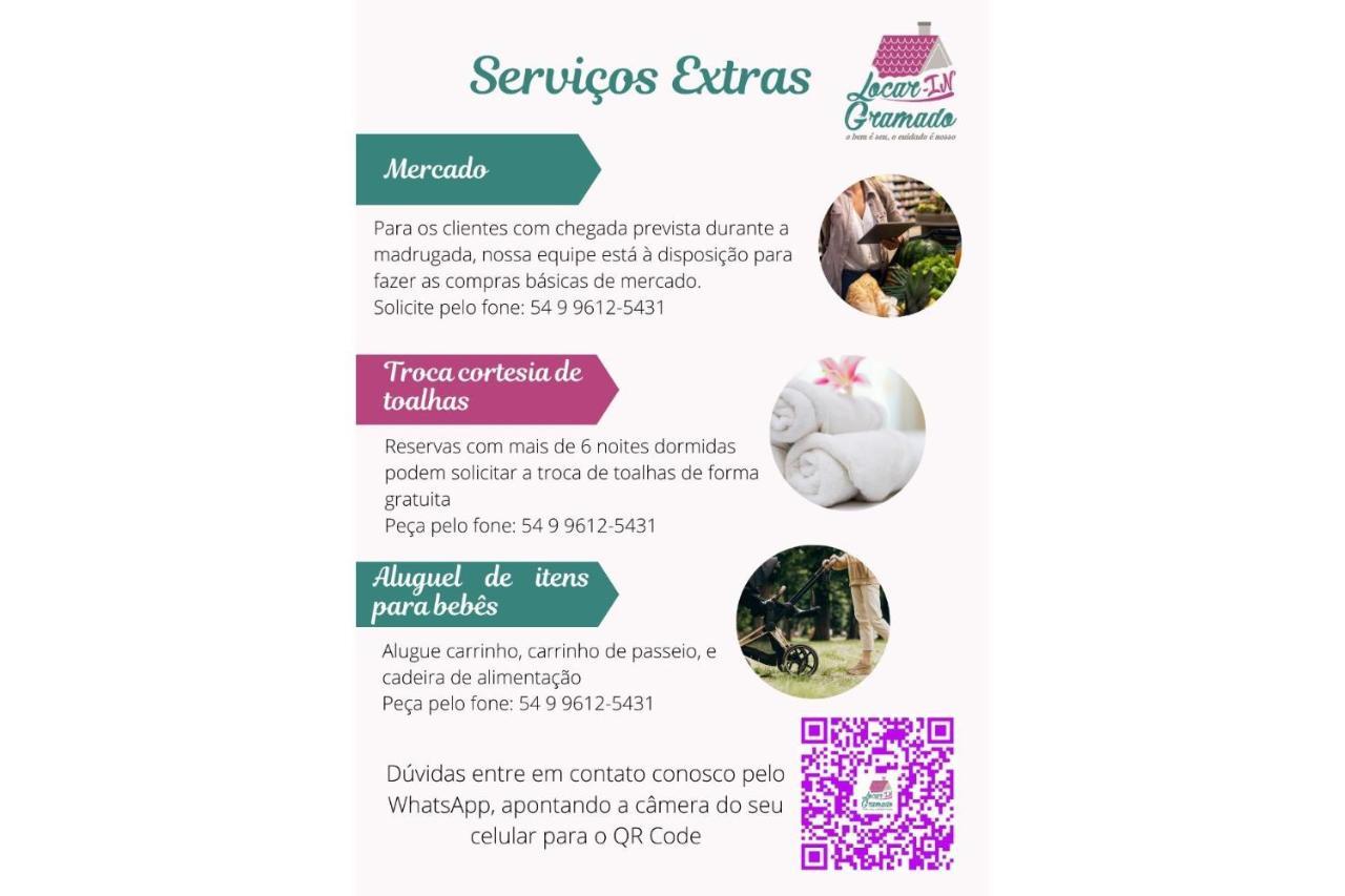 Locar-In Gramado Flores Da Montanha Centro Eksteriør billede